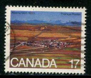 864 Canada 17c Alberta, used