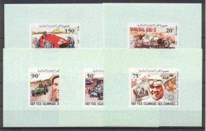 Comoro Mi.646-50/ MNH s/s Cars