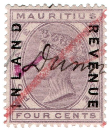 (I.B) Mauritius Revenue : Inland Revenue 4c 