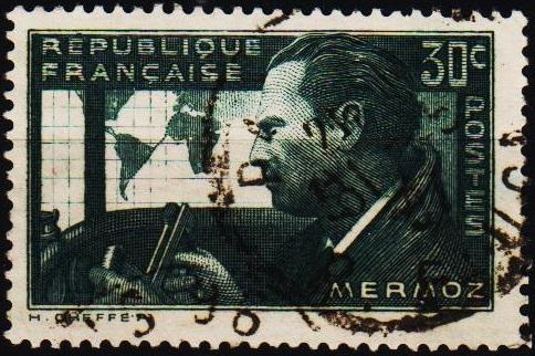 France. 1937 30c S.G.570 Fine Used