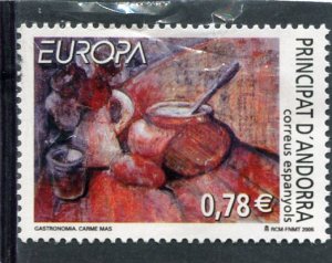 Andorra 2004 EUROPA 1v Perforated MInt (NH)