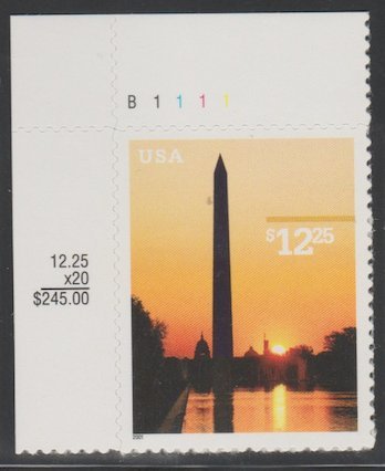 U.S. Scott Scott #3473 Washington Monument Stamp - Mint NH Single