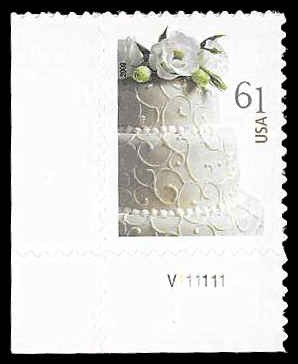 Wedding Cake - United States Postage Stamp