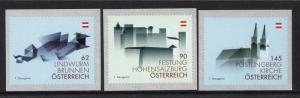 Austria 2013  Scott #2459-61 MNH