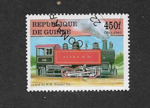 GUINEA 1997 STEAM LOCOMOTIVES 450F USED