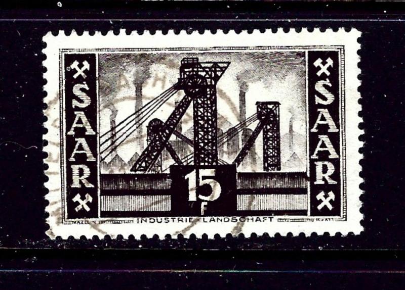 Saar 241 Used 1953 issue