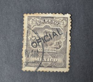 Mexico sc O20 Used Official stamp 1895 scott o20