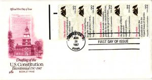 #2359a Drafting of The Constition– Artcraft Cachet SCBL