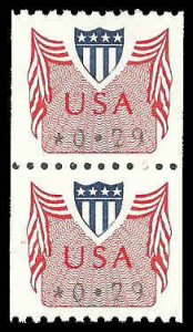 PCBstamps   US CVP31a Coil Pair 29c Shield, shiny gum, MNH, (1)