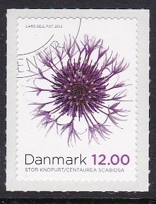 Denmark 2012 Scott 1609 Centaura Sciobiosa  CTO