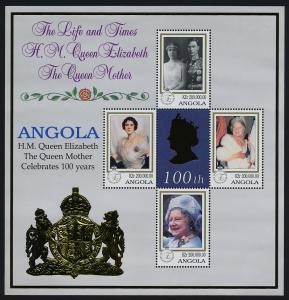 Angola 1086 MNH Queen Mother 100th Birthday