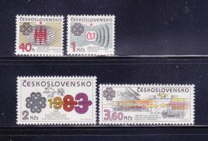 Czechoslovakia 2450-2453 Set MHR Communications
