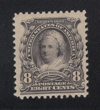 US Stamp Scott #306 Mint Previously Hinged SCV $45