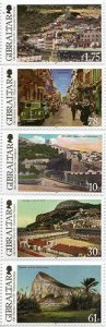 Gibraltar 2013 - OLD VIEWS III - Set of 5 stamps - MNH