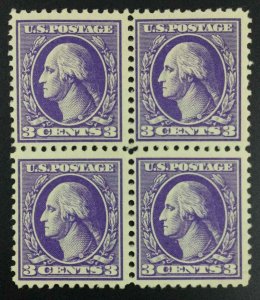 MOMEN: US STAMPS #530 BLOCK MINT OG NH LOT #52901