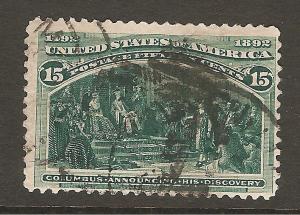 Columbian Exposition Issue Sc# 238