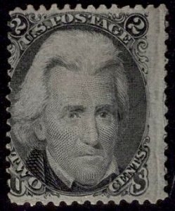 US Stamp #73 2c Jackson MINT NH OG SCV $350. Hard to find NH!