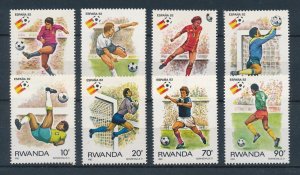 [112415] Rwanda 1982 World Cup football soccer Spain  MNH