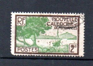 NEW CALEDONIA - 2 Cents - 1928 - BAIE DE LA POINTE DES PALETUVIERS - Used -