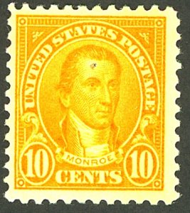 U.S. #562 MINT OG LH