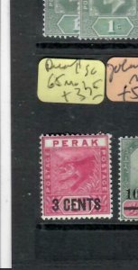 MALAYA  PERAK (PP2706B)  TIGER 3C/2C  SG 65   MOG