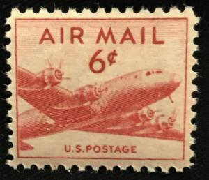 US #C39 MNH Single DC-4 Skymaster SCV $.25 L21
