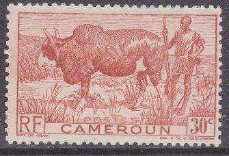 Cameroun sc#305 1946 30c Locals defin MNH