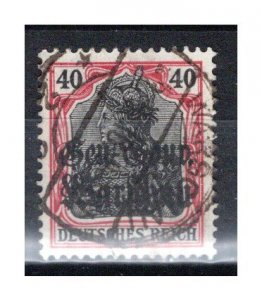 Poland under German occupation Scott # N15, used