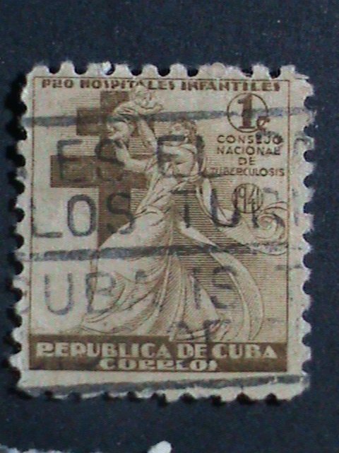 ​CUBA-1939 10 OVER 80 YEARS OLD CUBA FAMOUS USED STAMPS-SET-VERY FINE