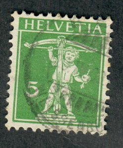 Switzerland #148 used single