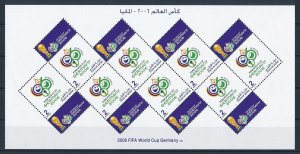[117938] Qatar 2006 World Cup Football Soccer Miniature Sheet MNH
