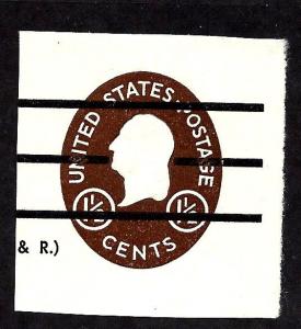 U535 Used... Envelope Cut Square