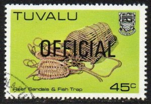 Tuvalu Sc #O28 Used