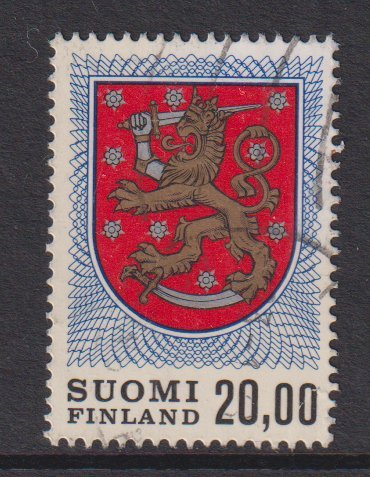 Finland    #470A  used  1978   Arms   20m