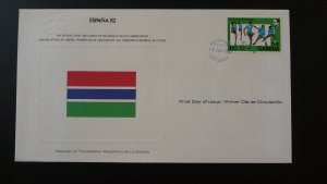 FDC football world cup 1982 Gambia