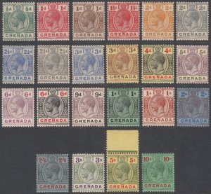 Grenada 91-112, SG112//134 MH / MLH / MVLH / MNH CV $147.15