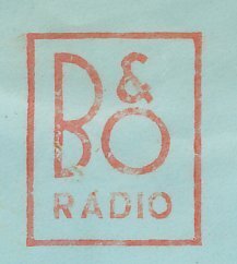 Meter cut Denmark 1947 B&O Radio - Bang & Olufsen