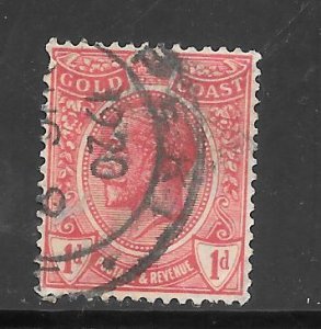 Ghana Gold Coast #66 Used Single