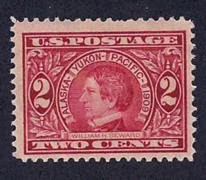US #370 Seward MNH