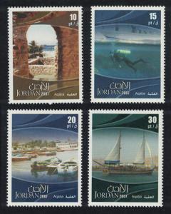 Jordan Aqaba Doorway Diver Marina Yachts Tourism 4v 2007 MNH SG#2169-2172