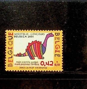 BELGIUM Sc B1164 NH ISSUE OF 2002 - DINOSAUR