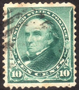 1890, US 10c, Webster, Used, Sc 226