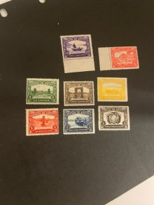 Bolivia 1915 never issued MH 8 of 9 stamps