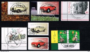 Germany 2015,Michel# 2826 - 2879 used First day