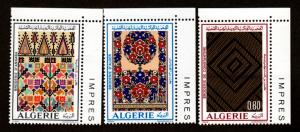 Algeria # 491-493 Mint!