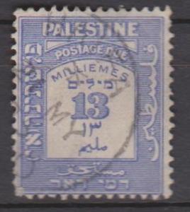 Palestine Sc#J10 Used