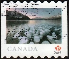 Canada 2020 Sc#3212, SG#3347 P Abraham Lake USED-VF-NH.