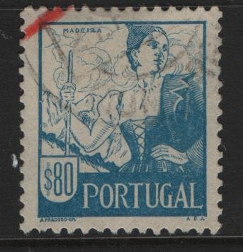 PORTUGAL, 611, USED, 1941, NATIVE OF MADEIRA