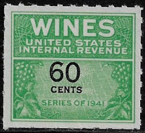 United States #RE140 MNH Wine Stamp (NGAI) (a)