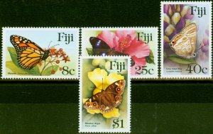 Fiji 1985 Butterlies Set of 4 SG693-696 V.F MNH